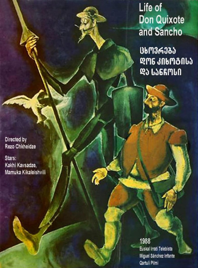 Life of Don Quixote and Sancho Poster of Life of Don Quixote and Sancho