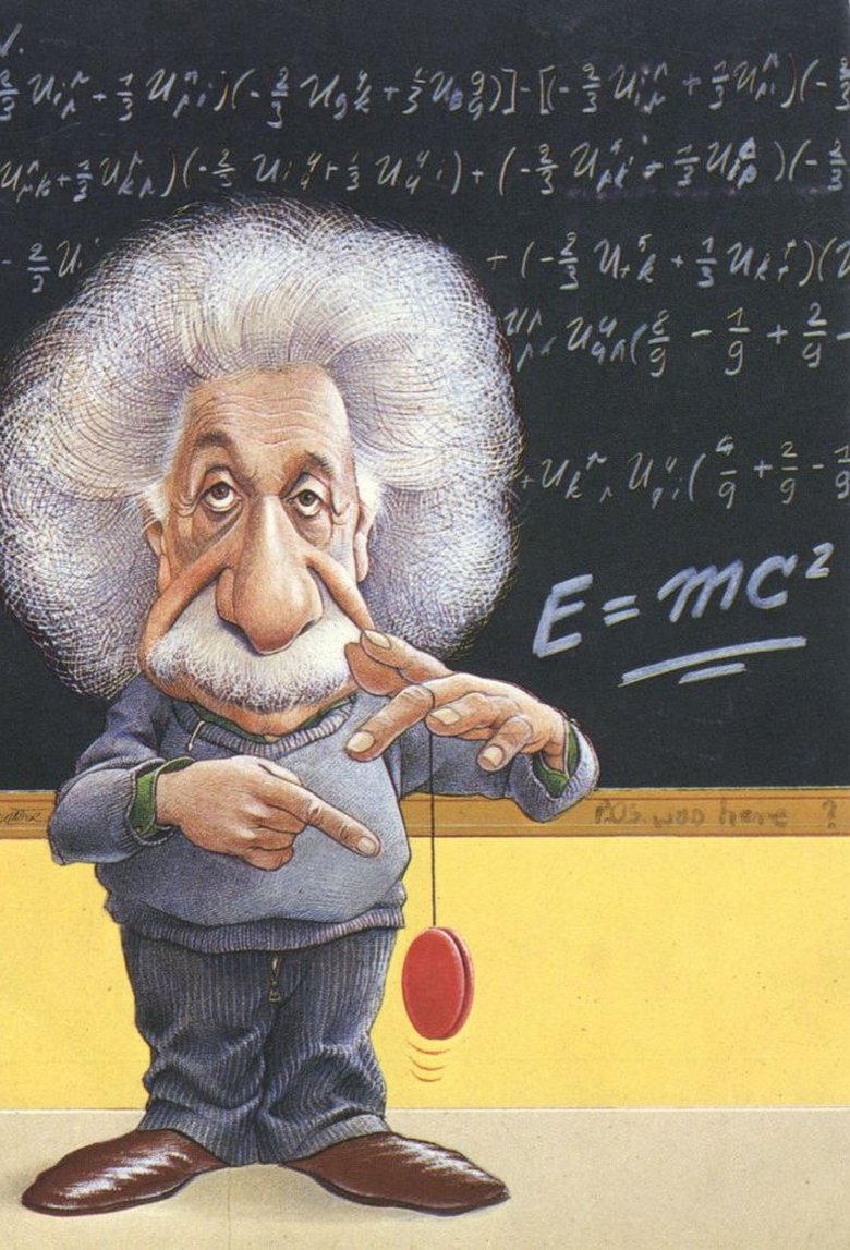 Die Physik Albert Einsteins Poster of Die Physik Albert Einsteins
