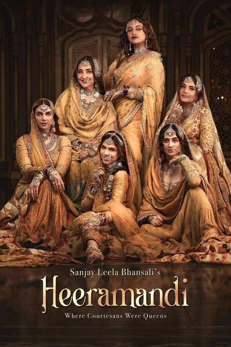 Episodes in Heeramandi - The Diamond Bazaar - The Diamond Bazaar Poster of Episodes in Heeramandi - The Diamond Bazaar - The Diamond Bazaar