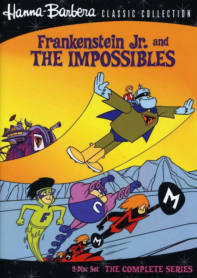 Frankenstein, Jr. and The Impossibles Poster of Frankenstein, Jr. and The Impossibles