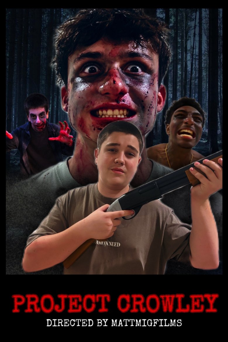 PROJECT CROWLEY | Horror Short Film Poster of PROJECT CROWLEY | Horror Short Film
