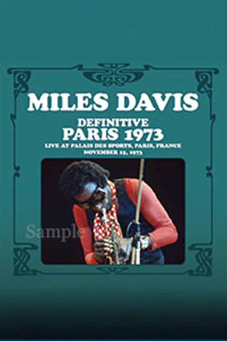 Miles Davis - Newport Festival - Live in Paris Poster of Miles Davis - Newport Festival - Live in Paris