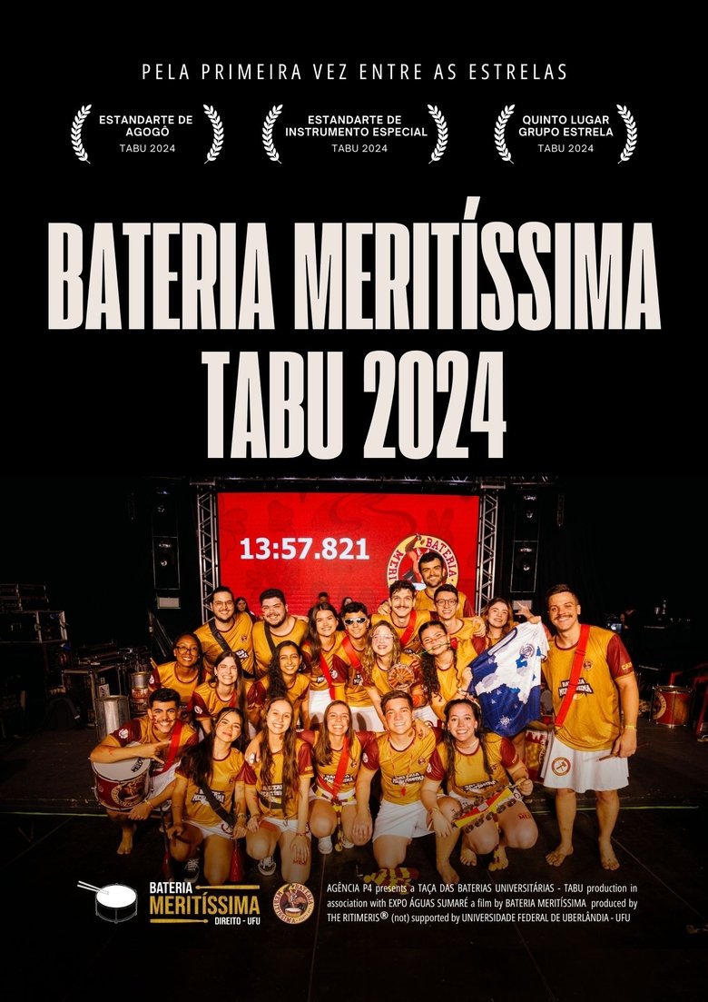 Bateria Meritíssima TABU 2024 Poster of Bateria Meritíssima TABU 2024