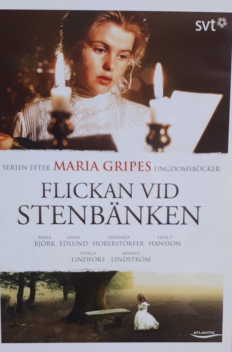 Flickan vid stenbänken Poster of Flickan vid stenbänken