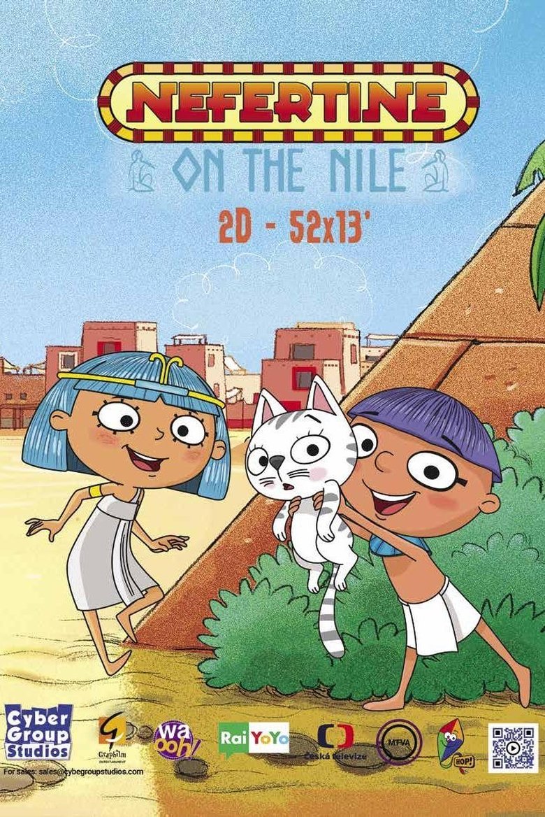 Nefertine on the Nile Poster of Nefertine on the Nile