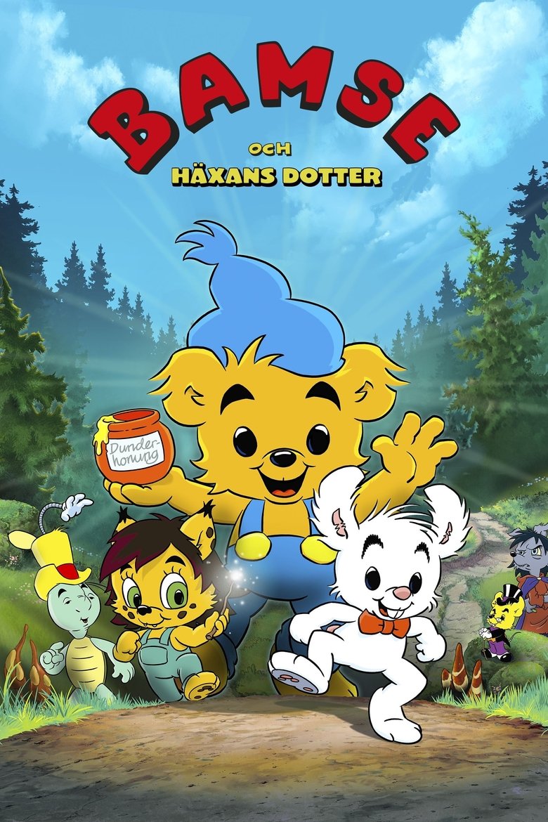 Bamse och häxans dotter Poster of Bamse och häxans dotter