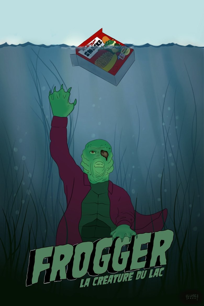 FROGGER, LA CREATURE DU LAC Poster of FROGGER, LA CREATURE DU LAC