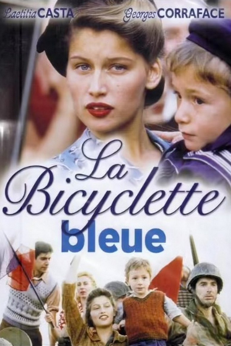 The Blue Bicycle Poster of The Blue Bicycle