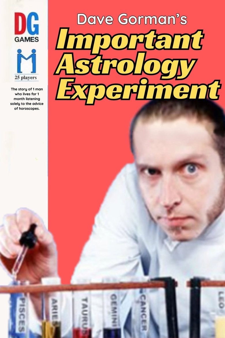 Dave Gorman's Important Astrology Experiment Poster of Dave Gorman's Important Astrology Experiment