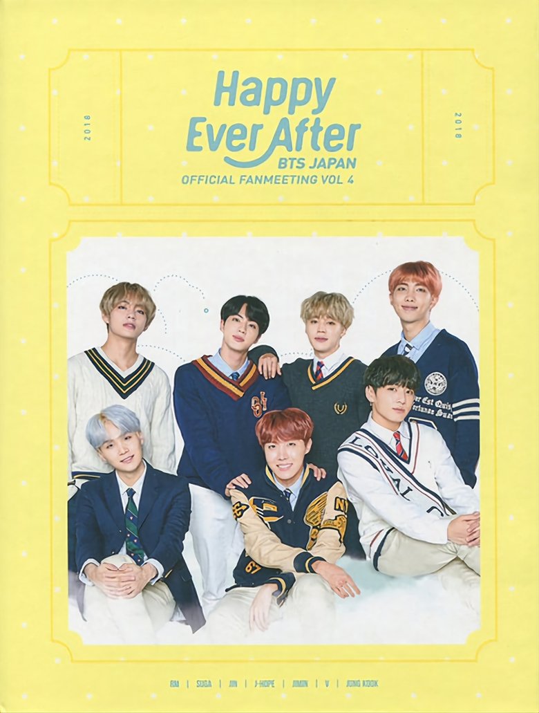 BTS Japan Official Fanmeeting Vol.4 ~Happy Ever After~ Poster of BTS Japan Official Fanmeeting Vol.4 ~Happy Ever After~
