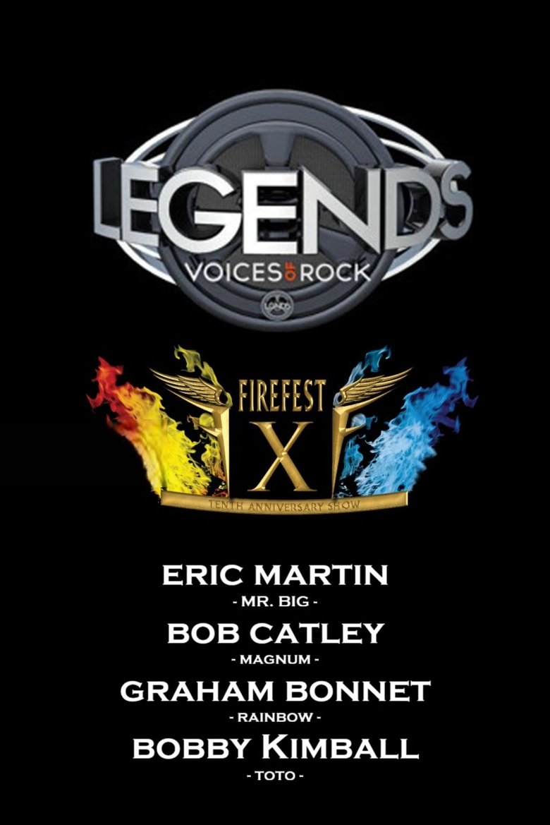 Legends of Rock: Live at Firefest X Poster of Legends of Rock: Live at Firefest X