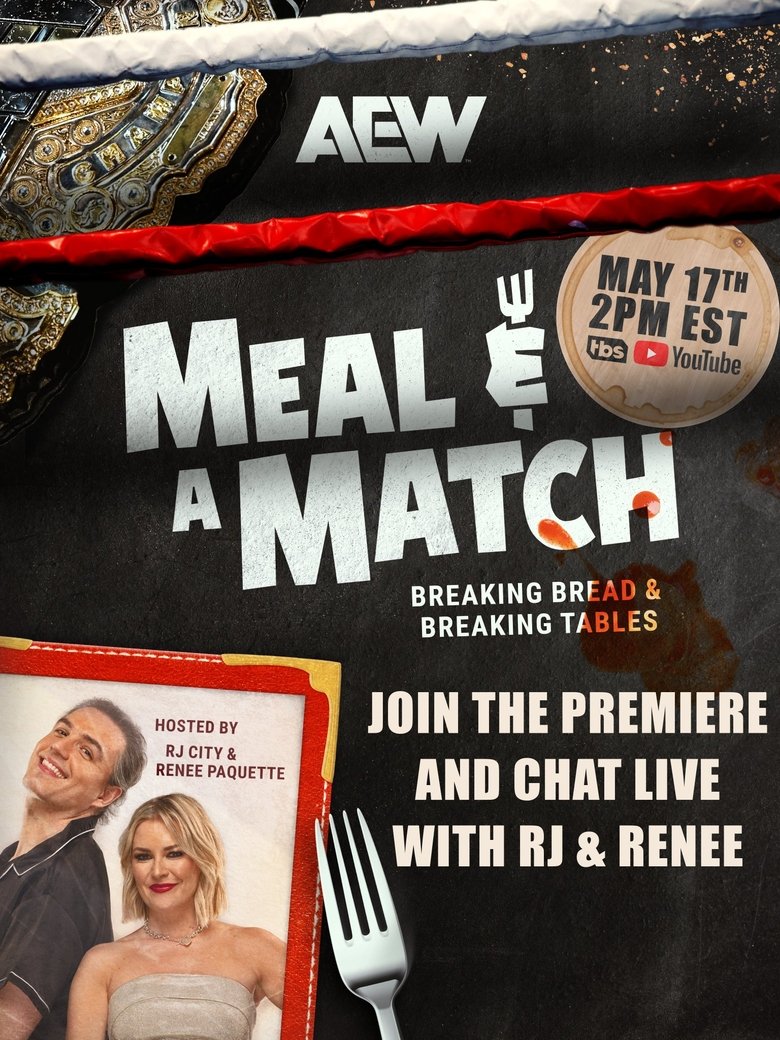 AEW: Meal & a Match Poster of AEW: Meal & a Match