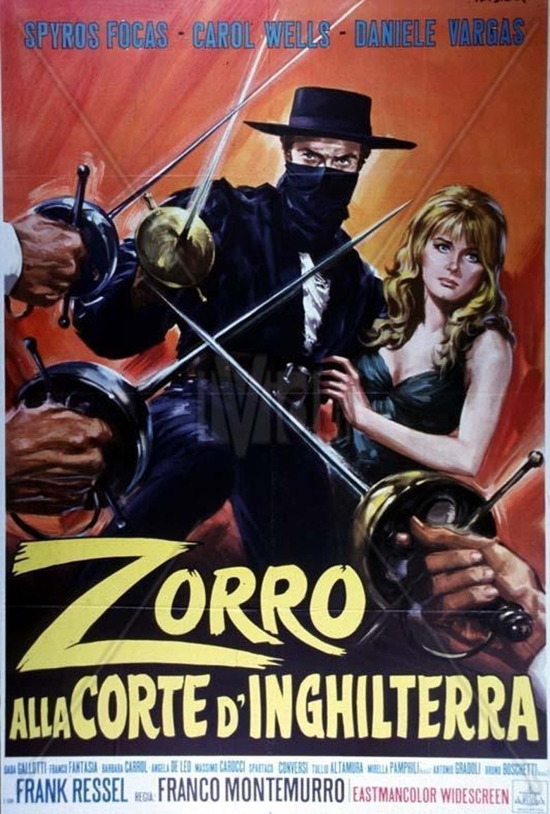 Zorro in the Court of England Poster of Zorro in the Court of England