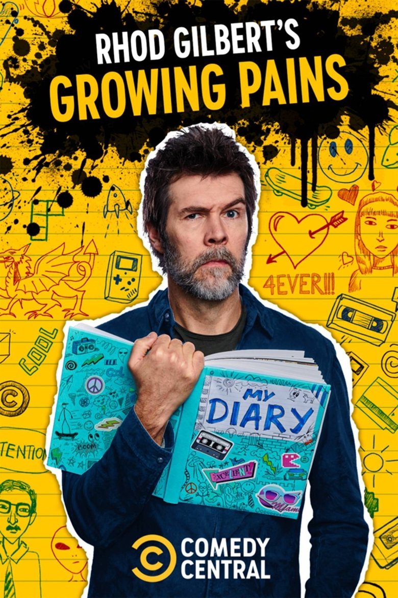 Episodes in Rhod Gilbert's Growing Pains - Series 1 - Series 1 Poster of Episodes in Rhod Gilbert's Growing Pains - Series 1 - Series 1