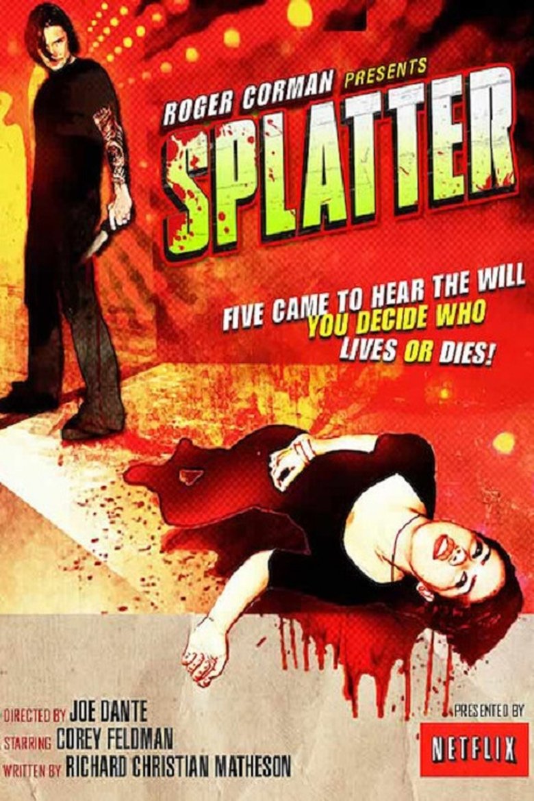 Splatter Poster of Splatter
