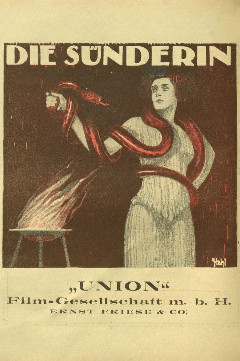 Die Sünderin Poster of Die Sünderin