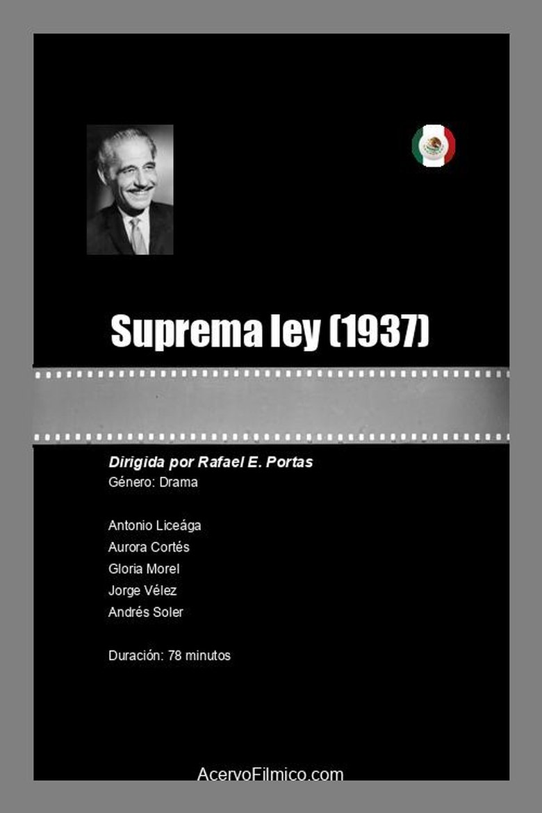 Suprema ley Poster of Suprema ley