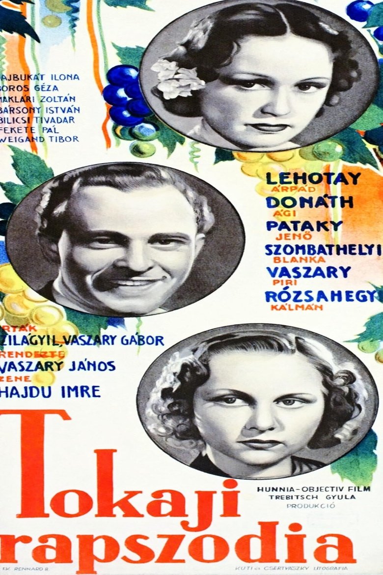Tokaji rapszódia Poster of Tokaji rapszódia