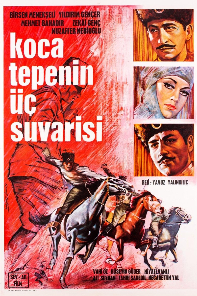 Kocatepe'nin Üç Süvarisi Poster of Kocatepe'nin Üç Süvarisi