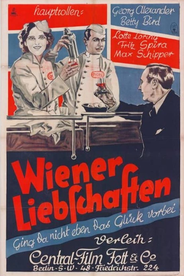 Viennese love affairs Poster of Viennese love affairs