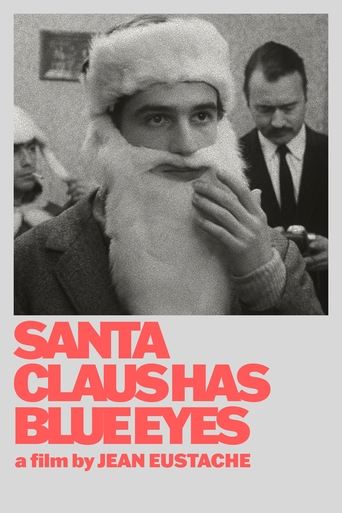 Poster of Santa Claus Has Blue Eyes