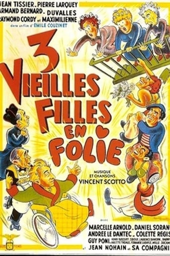 Poster of Trois vieilles filles en folie