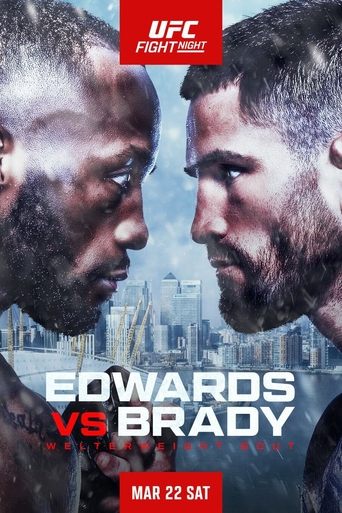 Poster of UFC Fight Night 255: Edwards vs. Brady