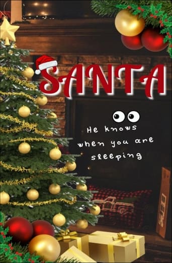 Poster of Santa: He knows when you are sleeping