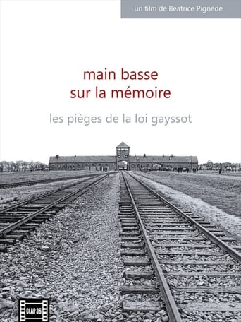 Poster of Main basse sur la mémoire, les pièges de la loi Gayssot