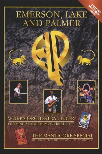 Poster of Emerson, Lake & Palmer: Works Orchestral Tour