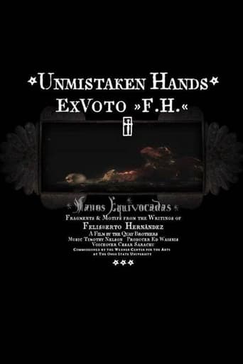 Poster of Unmistaken Hands: Ex Voto F.H.