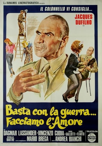 Poster of Basta con la guerra... facciamo l'amore