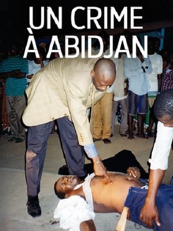 Poster of Un crime à Abidjan