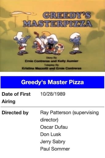 Poster of The Smurfs - Greedy's Master Pizza