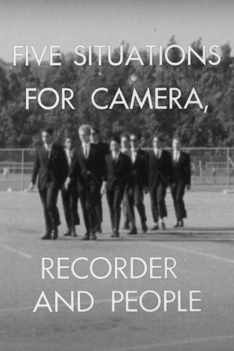 Poster of Five Situations for Camera, Recorder and People