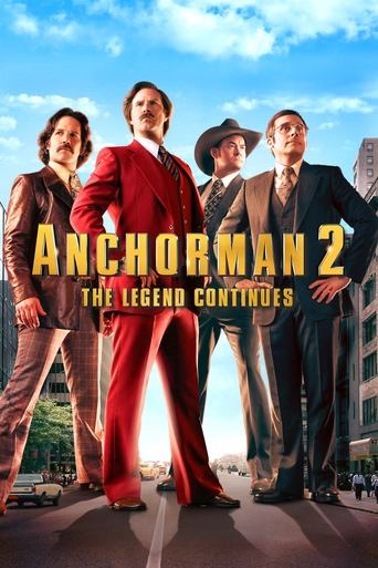 Poster of Anchorman 2: The Legend Continues