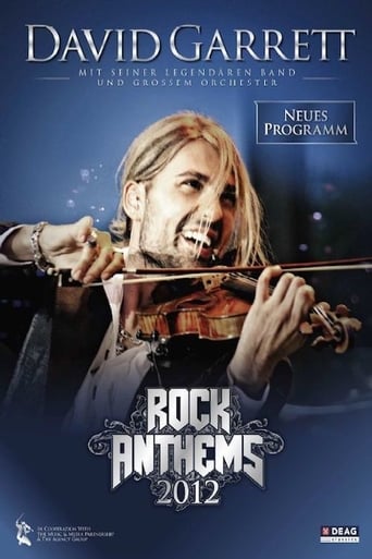 Poster of David Garrett - Rock Symphonies - Tourposter - Hannover 2012