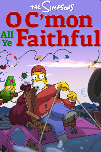 Poster of The Simpsons: O C'mon All Ye Faithful