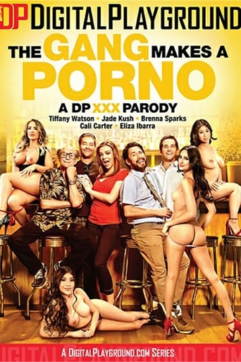 Poster of The Gang Makes A Porno: A DP XXX Parody