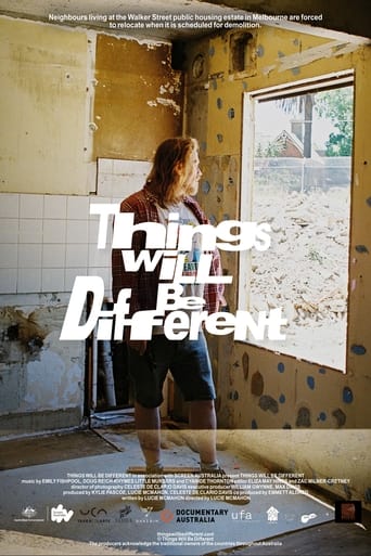 Poster of Things Will Be Different