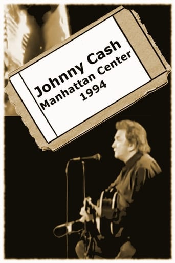 Poster of Johnny Cash - Manhattan Center