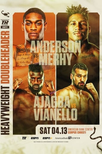 Poster of Jared Anderson vs. Ryad Merhy