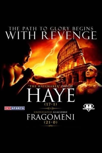 Poster of David Haye vs. Giacobbe Fragomeni