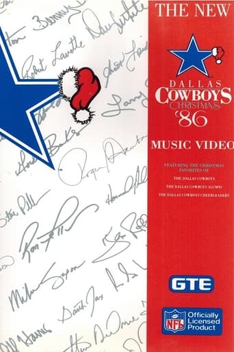 Poster of The New Dallas Cowboys Christmas '86 Music Video