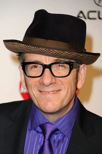 Portrait of Elvis Costello