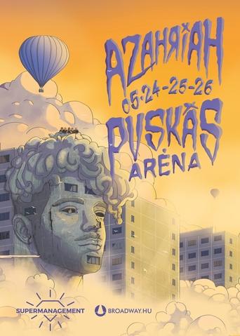 Poster of Azahriah: Puskás Aréna