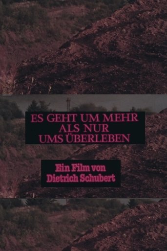 Poster of Es geht um mehr als nur ums Überleben