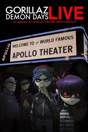 Poster of Gorillaz: Demon Days Live in Harlem at Apollo Theater