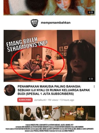 Poster of PENAMPAKAN MANUSIA PALING BAHAGIA: SEBUAH UJI NYALI DI RUMAH KELUARGA BAPAK BUDI (SPESIAL 1 JUTA SUBSCRIBERS)