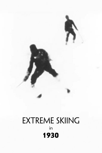 Extreme Skiing in 1930 Poster of Extreme Skiing in 1930